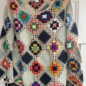 Perfect crochet sweater for spring